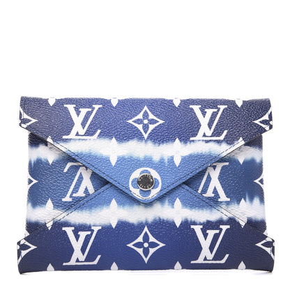 Louis Vuitton Monogram Escale Medium Kirigami Pochette Insert Blue 1 of 5