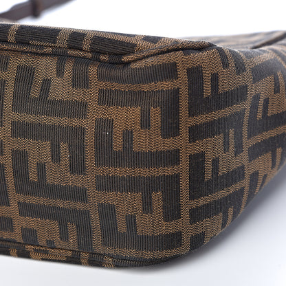 Fendi Zucca Vitello Artic Messenger Bag Tobacco Castagna 11 of 12