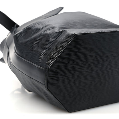 Louis Vuitton Epi Sac D'epaule GM Black 8 of 9