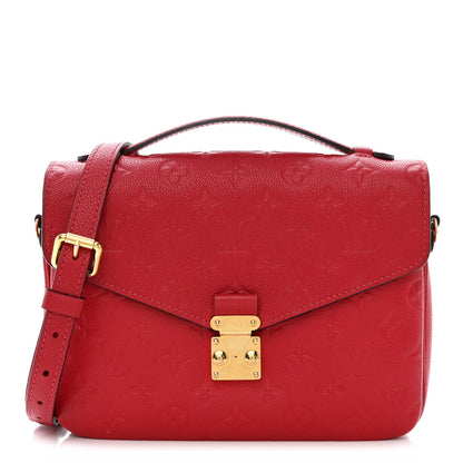 Louis Vuitton Empreinte Pochette Metis Scarlet 1 of 14