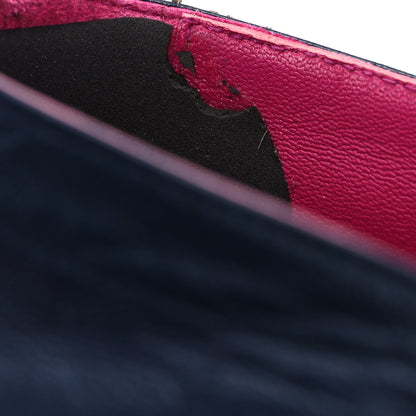 Chanel Lambskin CC Espadrilles 36 Navy Fuchsia Black 11 of 11