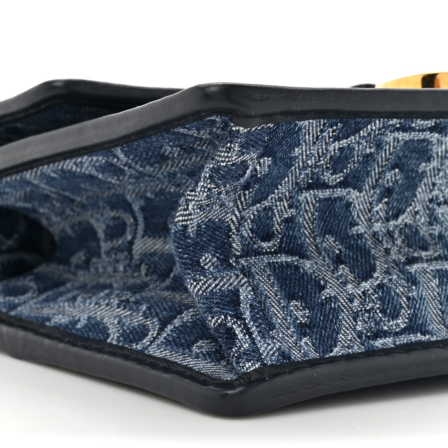 Christian Dior Denim Oblique 30 Montaigne East West Chain Flap Bag 9 of 10