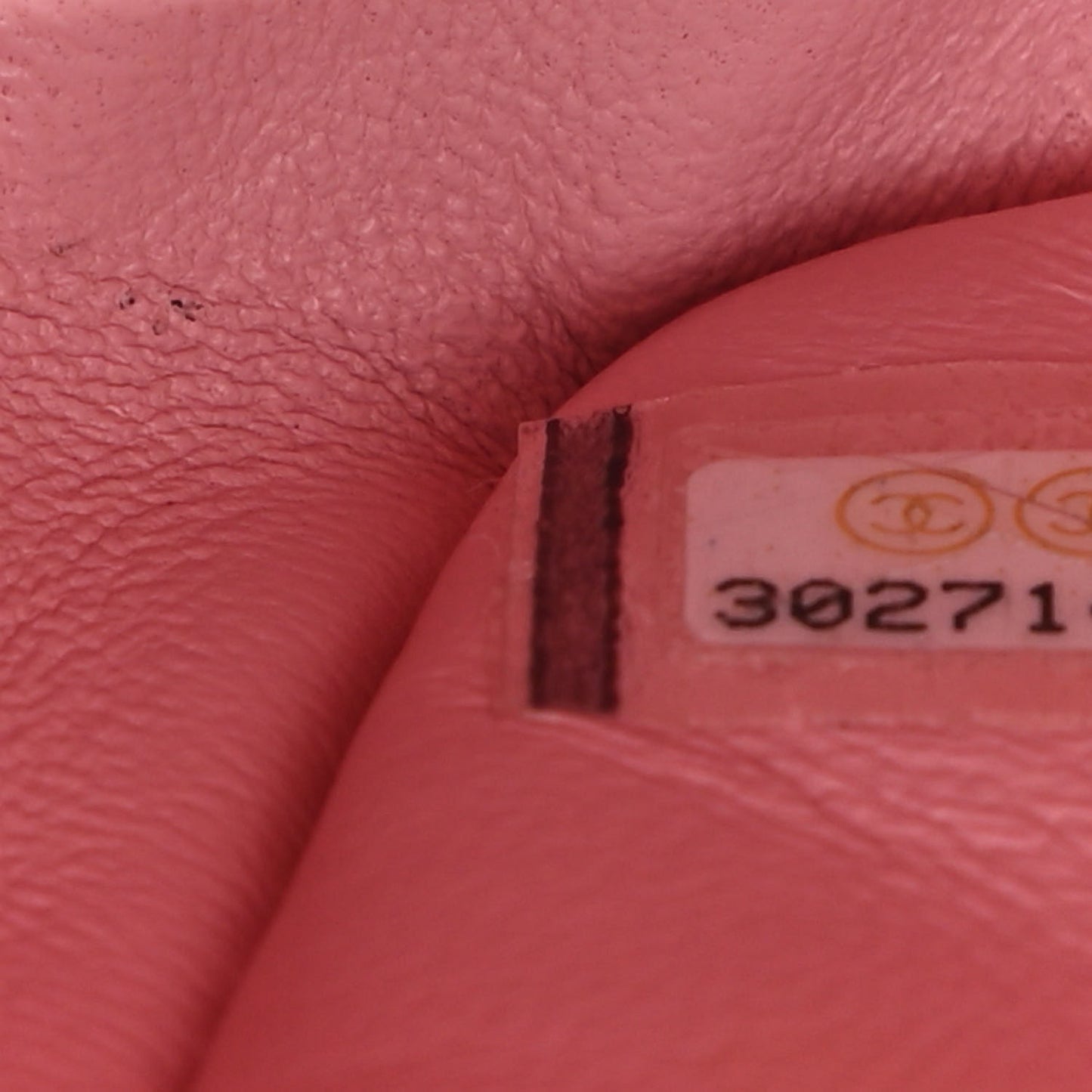 Lambskin Quilted Jumbo Double Flap Light Pink