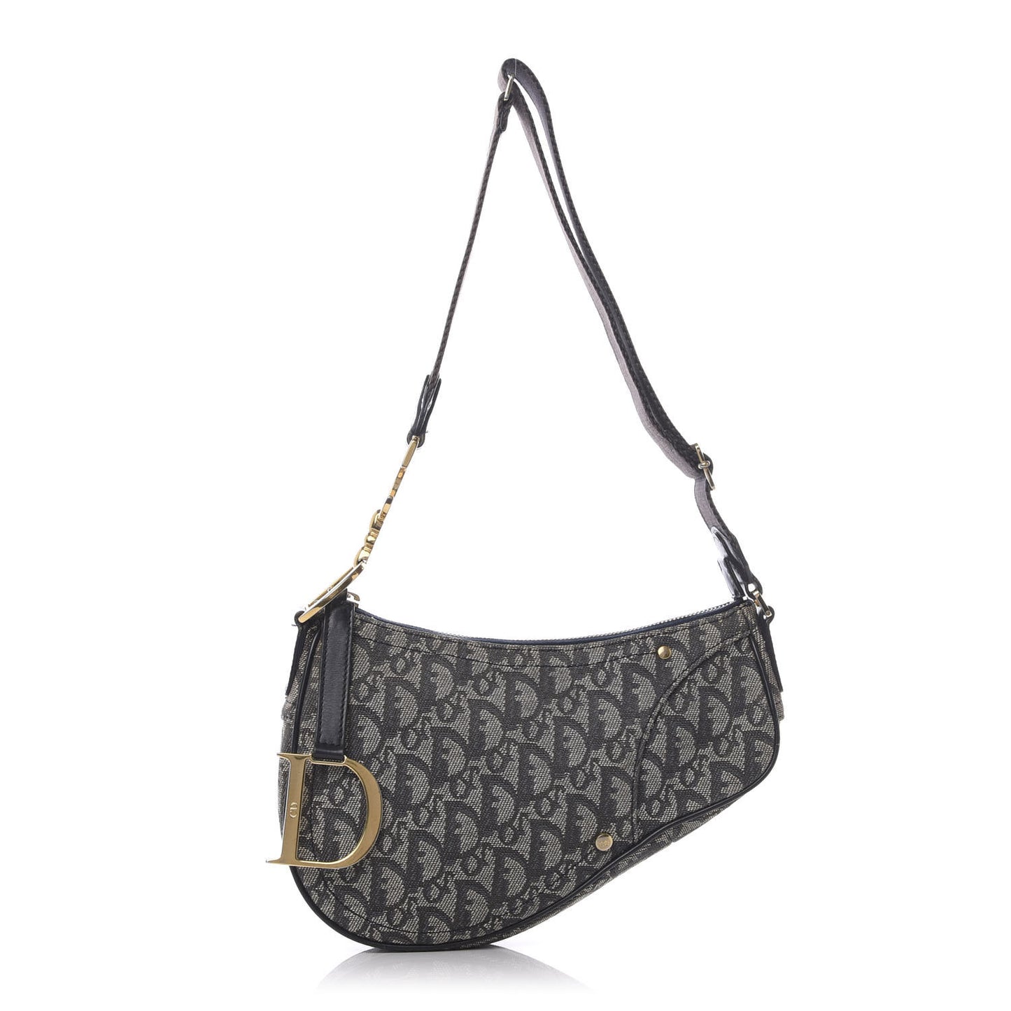 Monogram Saddle Pochette Blue