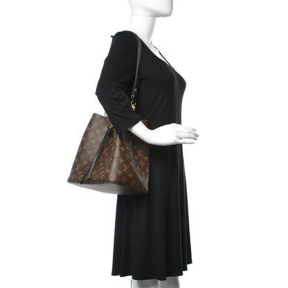 Louis Vuitton Monogram Neonoe MM Black 2 of 9