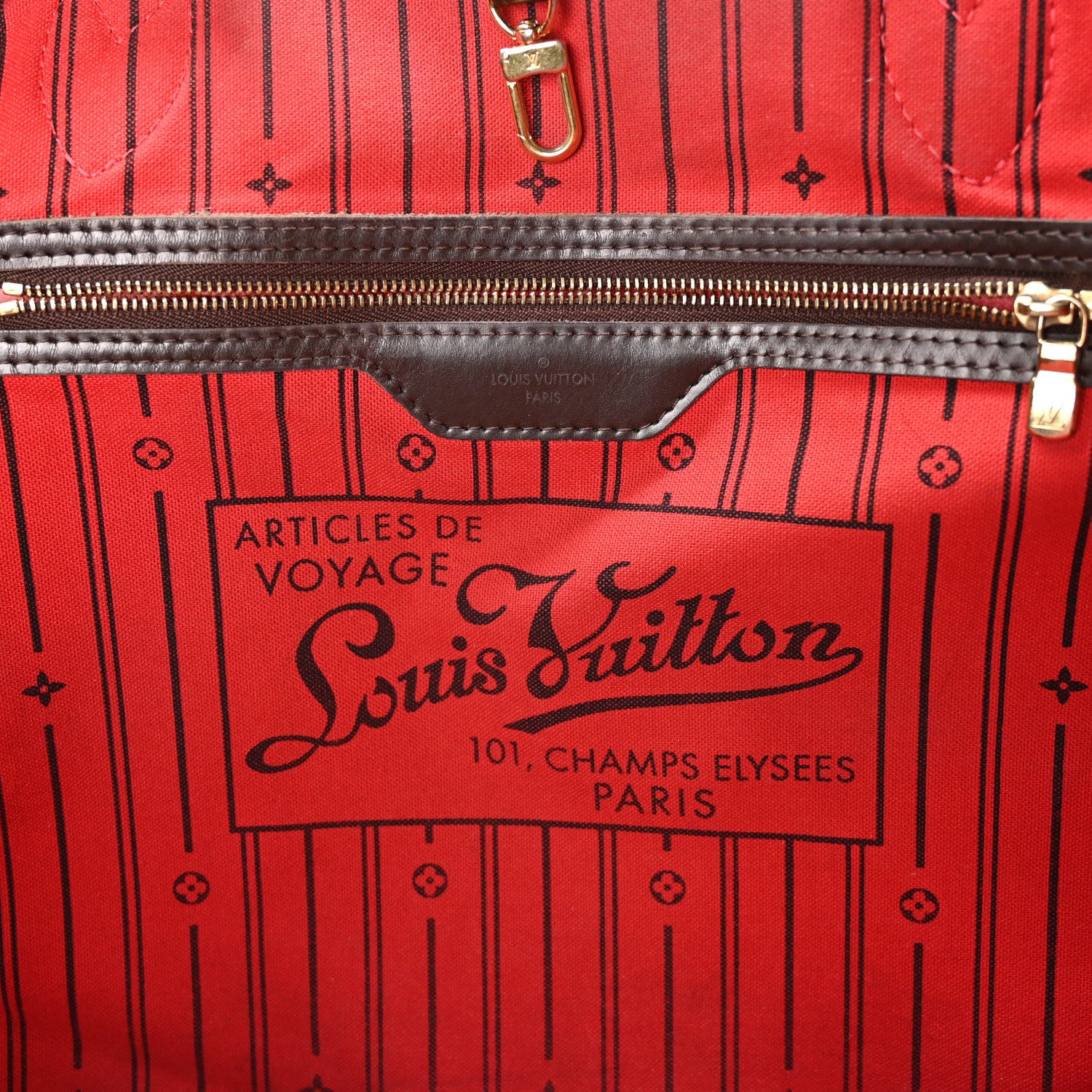Louis Vuitton Damier Ebene Neverfull GM 11 of 23