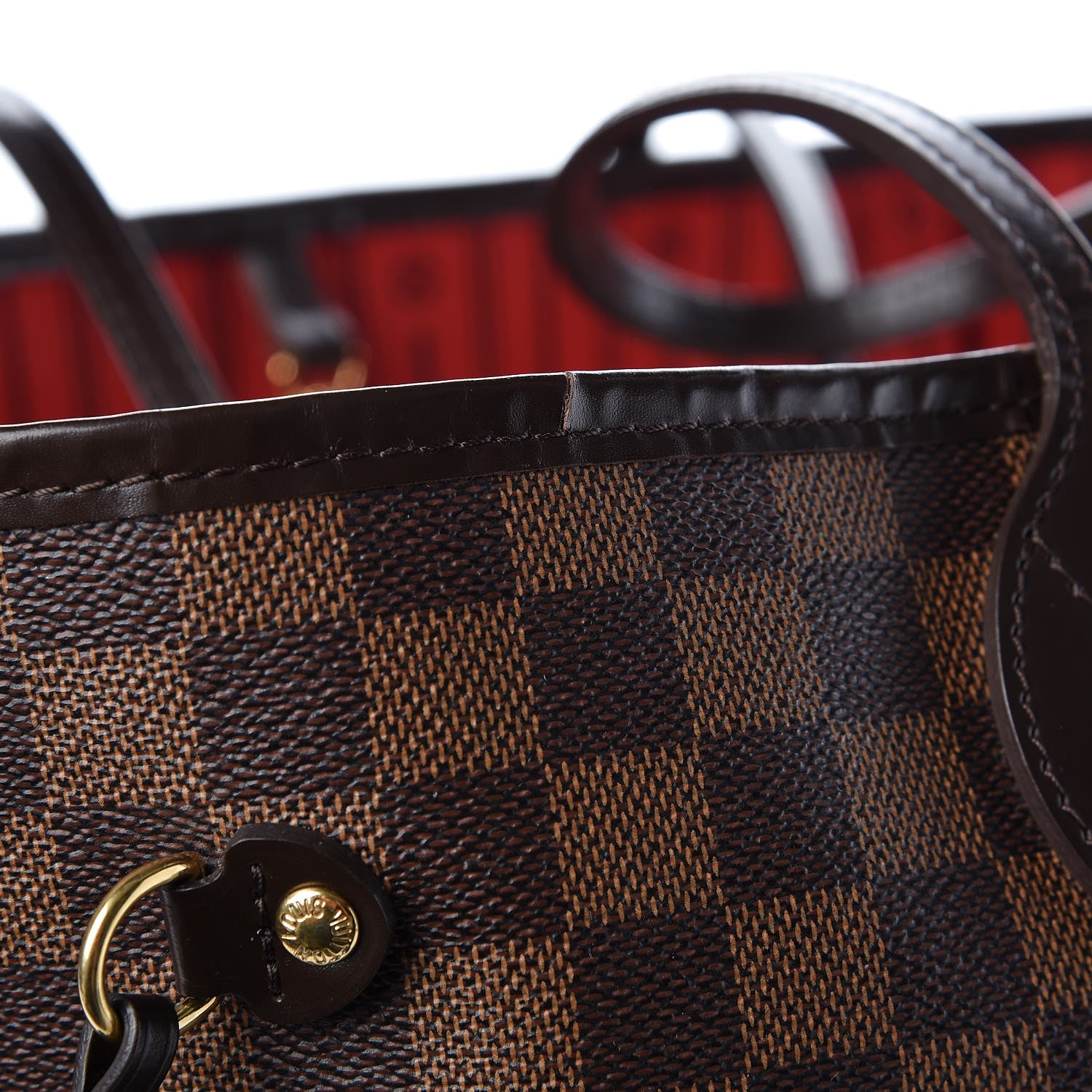Louis Vuitton Damier Ebene Neverfull GM 9 of 10