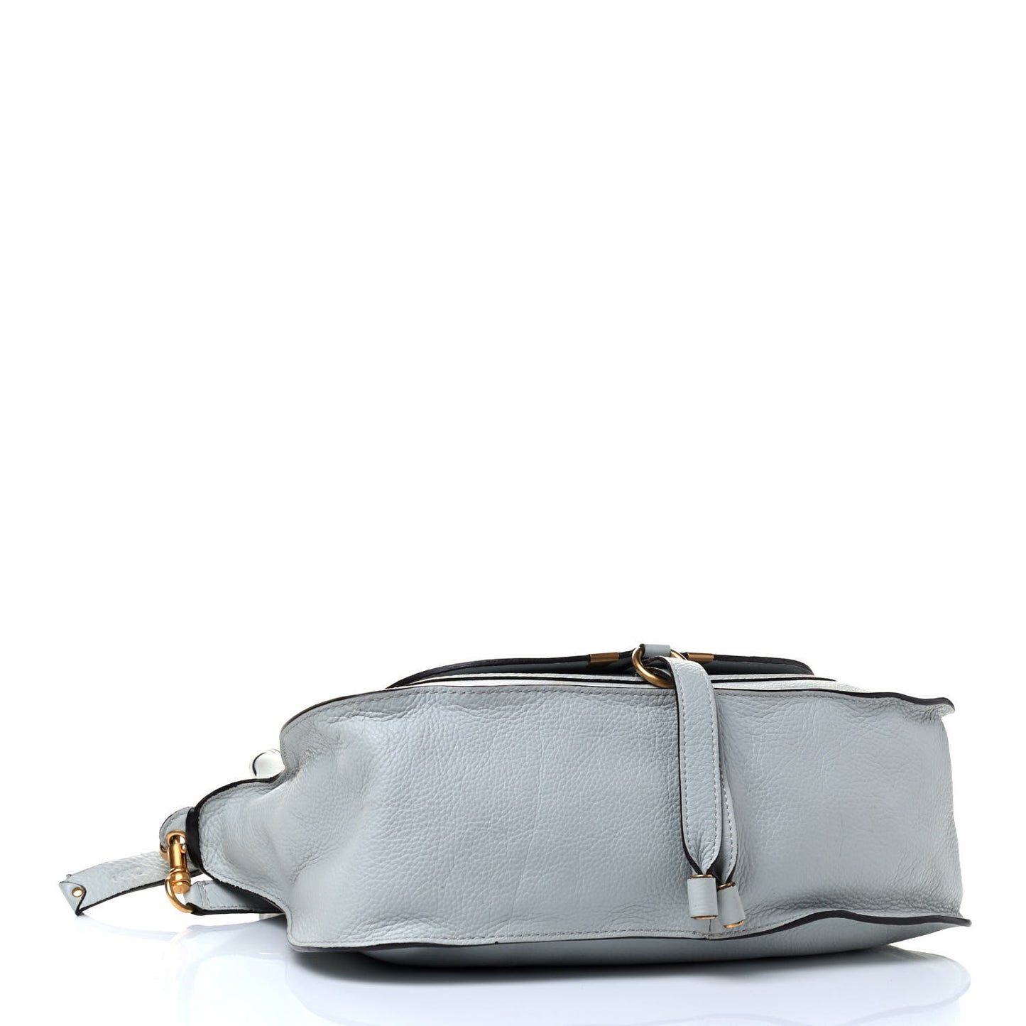 Calfskin Medium Marcie Satchel Cloudy Blue