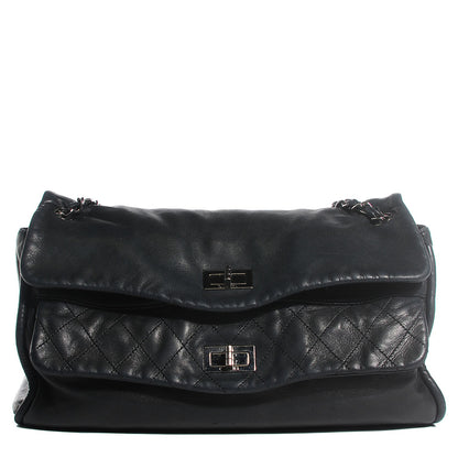 Chanel Lambskin Jumbo Mademoiselle Double Flap Black 1 of 8