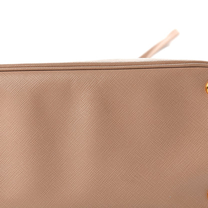 Prada Saffiano Small Galleria Double Zip Tote Cammeo 14 of 15