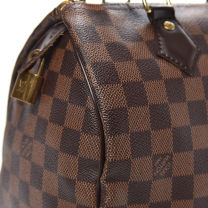 Louis Vuitton Damier Ebene Speedy 25 11 of 12