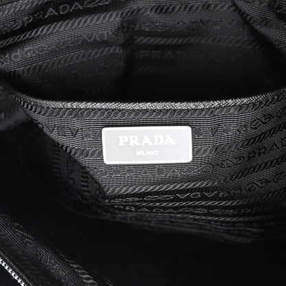 Prada Nylon Vela Messenger Bag Black 6 of 9
