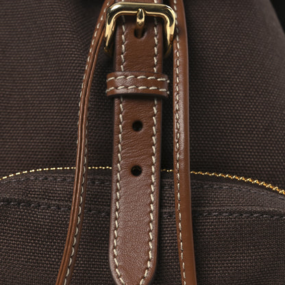 Miu Miu Canapa Soft Calfskin Mini Backpack Cocoa Brown Brandy 7 of 9