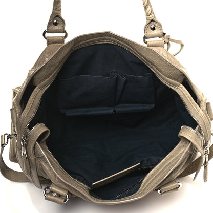 Balenciaga Agneau Giant 12 Silver Hardware City Latte Beige 4 of 12