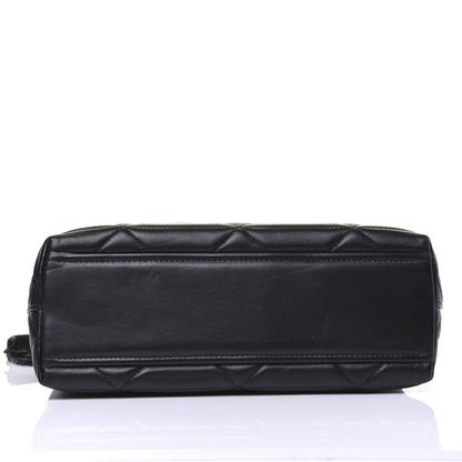 Prada Nappa Triangle Stitched Large Spectrum Bag Black 12 of 18