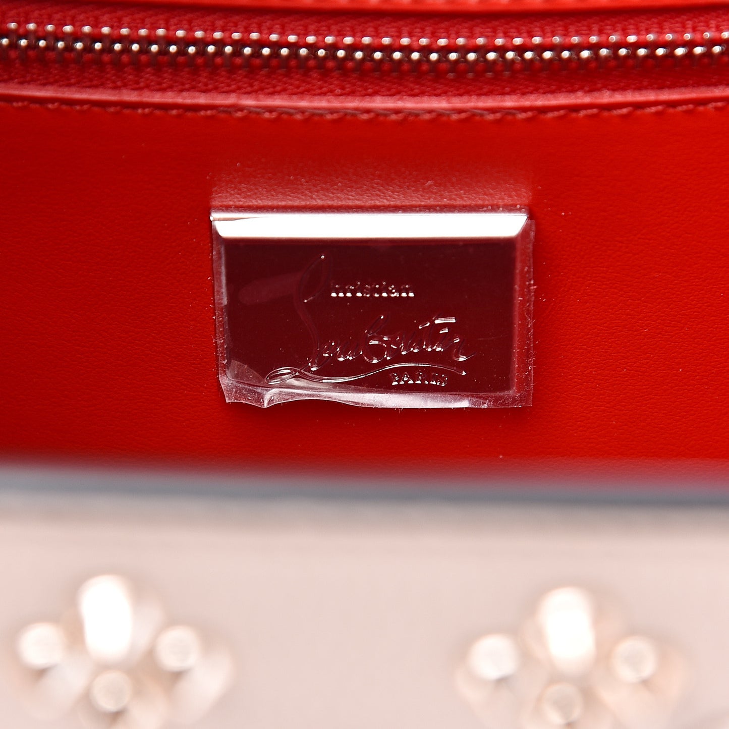 Calfskin Spikes Loubinthesky Medium Paloma Ballerina