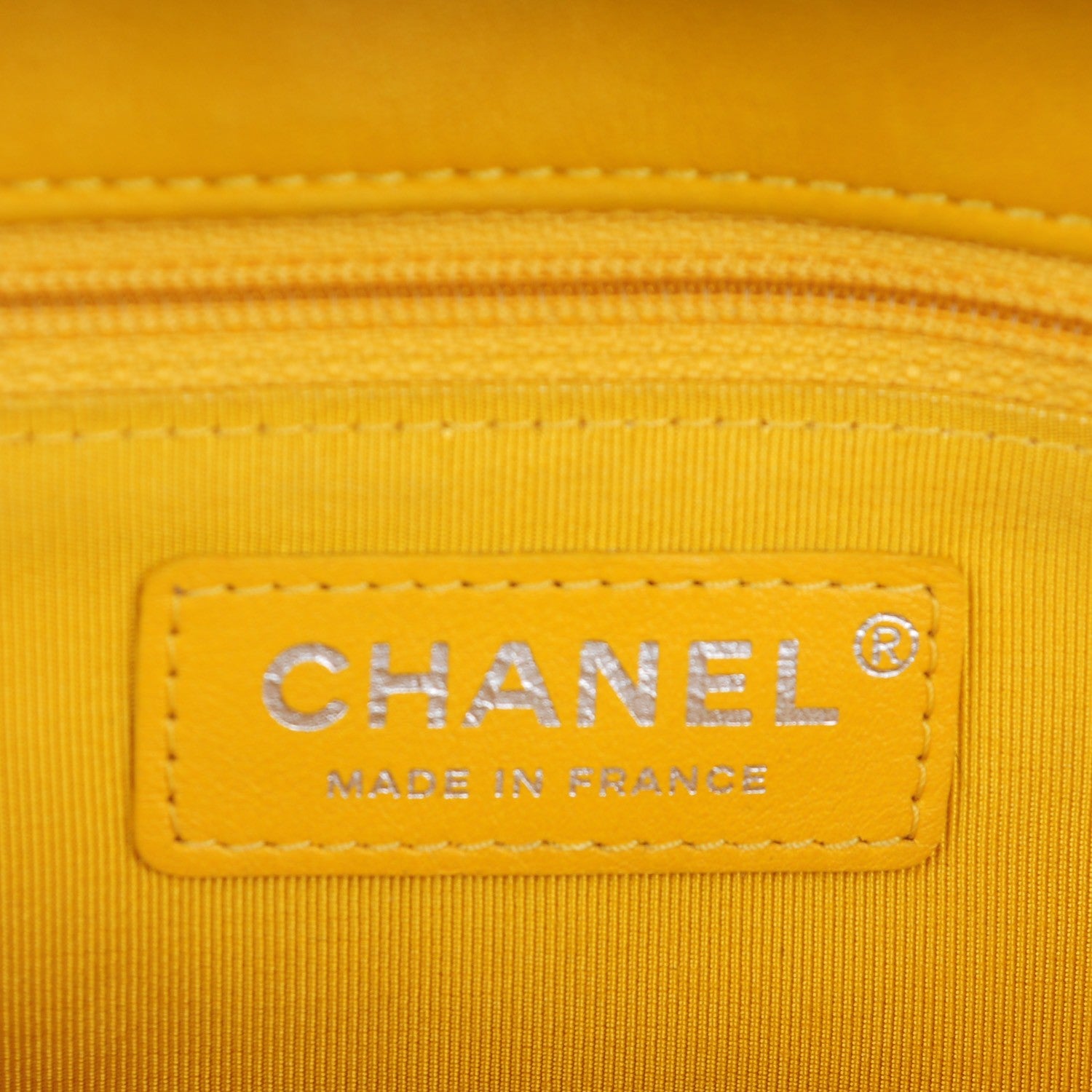 Chanel Quilted Lambskin Small Hula Hoop Flap Yellow 6 of 8