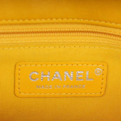 Chanel Quilted Lambskin Small Hula Hoop Flap Yellow 6 of 8