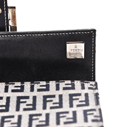 Fendi Zucchino Forever Continental Wallet Navy 11 of 11