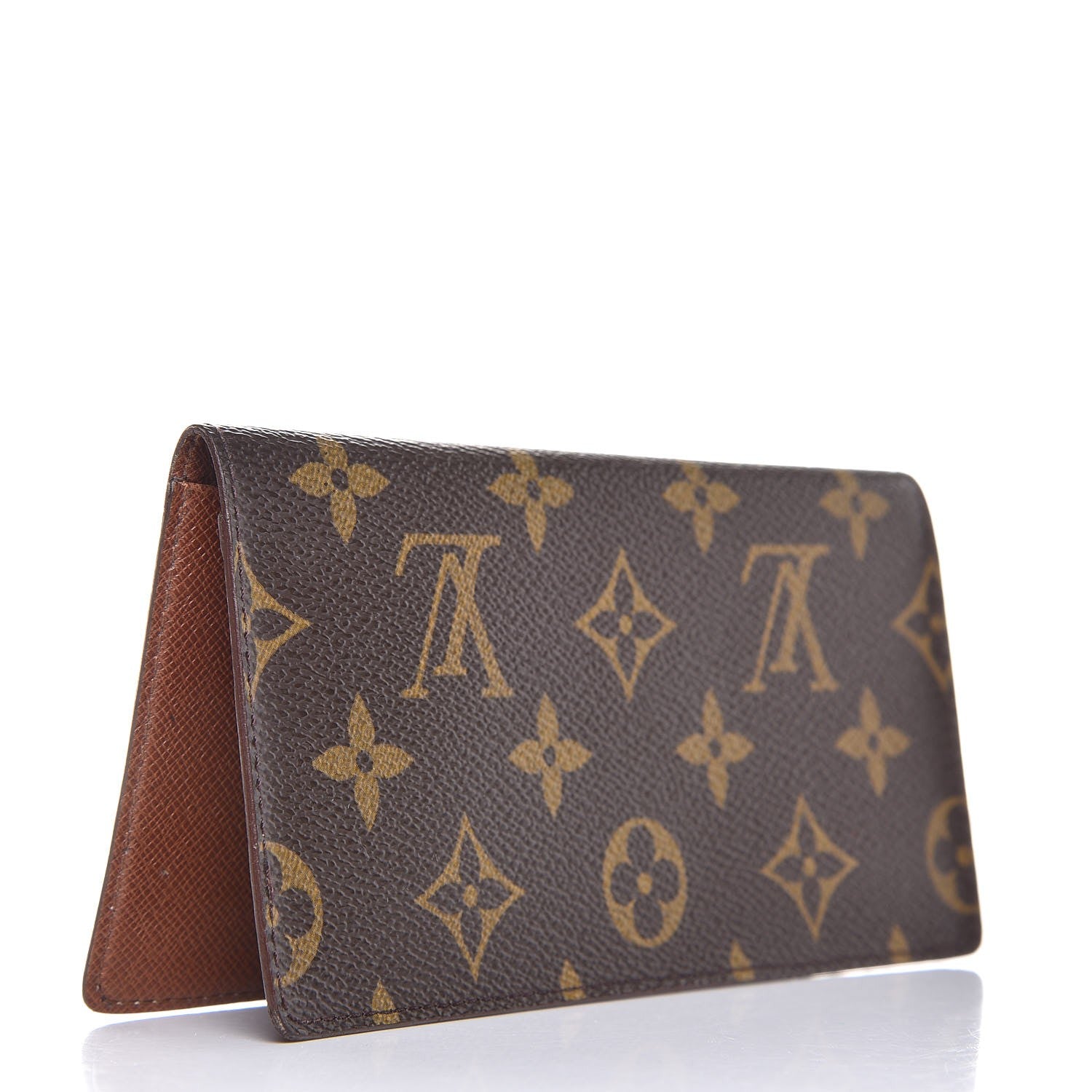 Louis Vuitton Monogram Simple Checkbook Holder Wallet 3 of 8