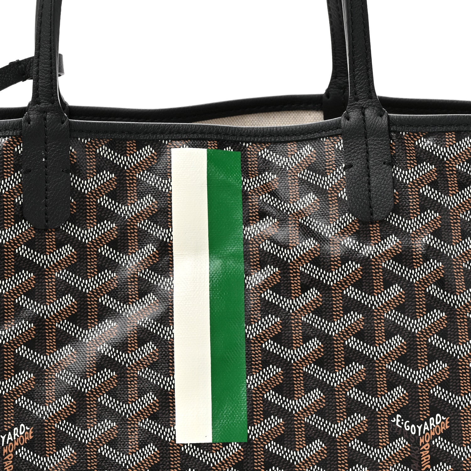 Goyard Goyardine Saint Louis PM Black 1803296 – FASHIONPHILE