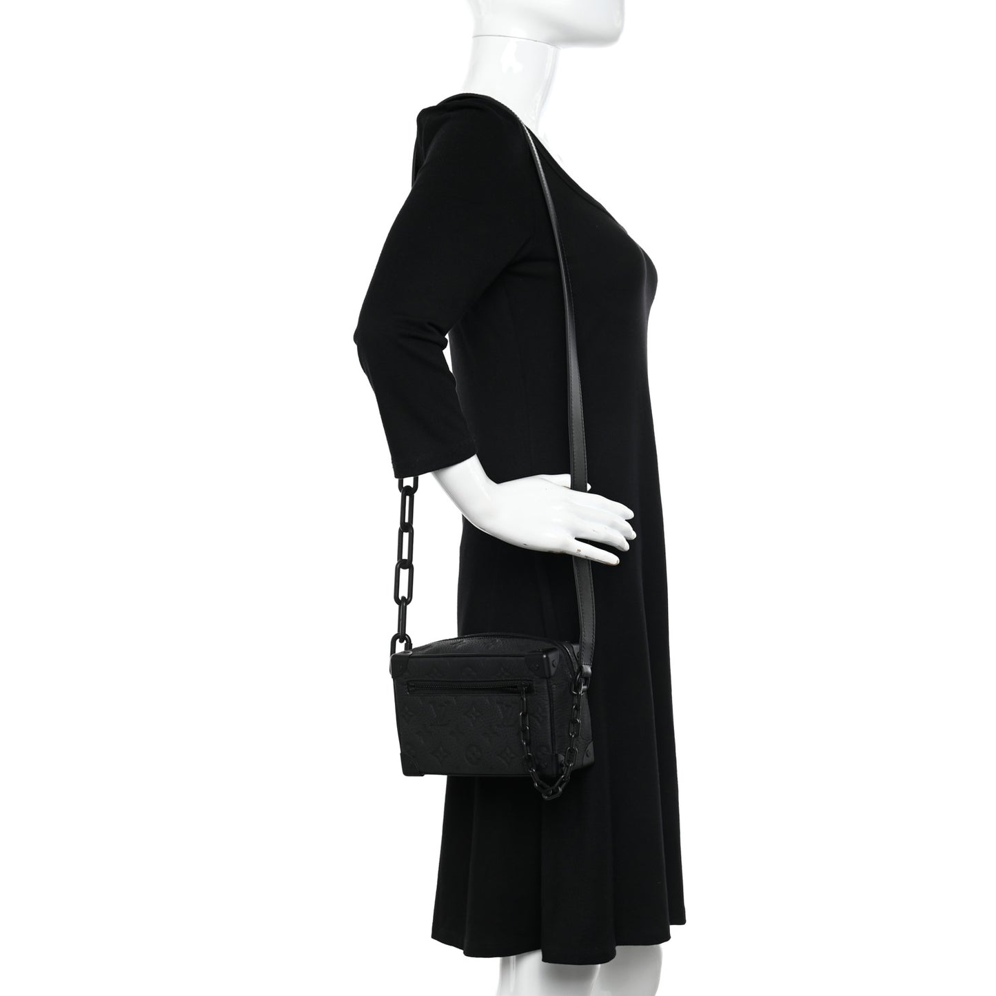 Taurillon Monogram Mini Soft Trunk Black