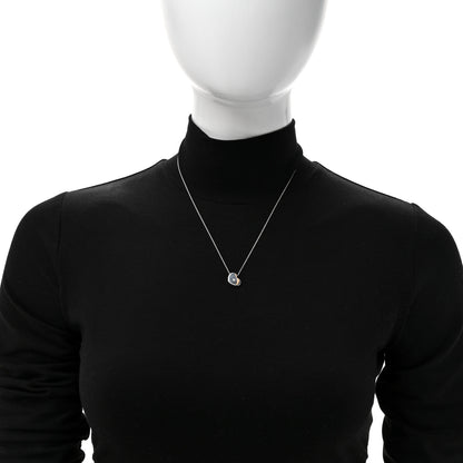 Tiffany Sterling Silver Diamond Paloma Picasso Modern Heart Necklace 2 of 6