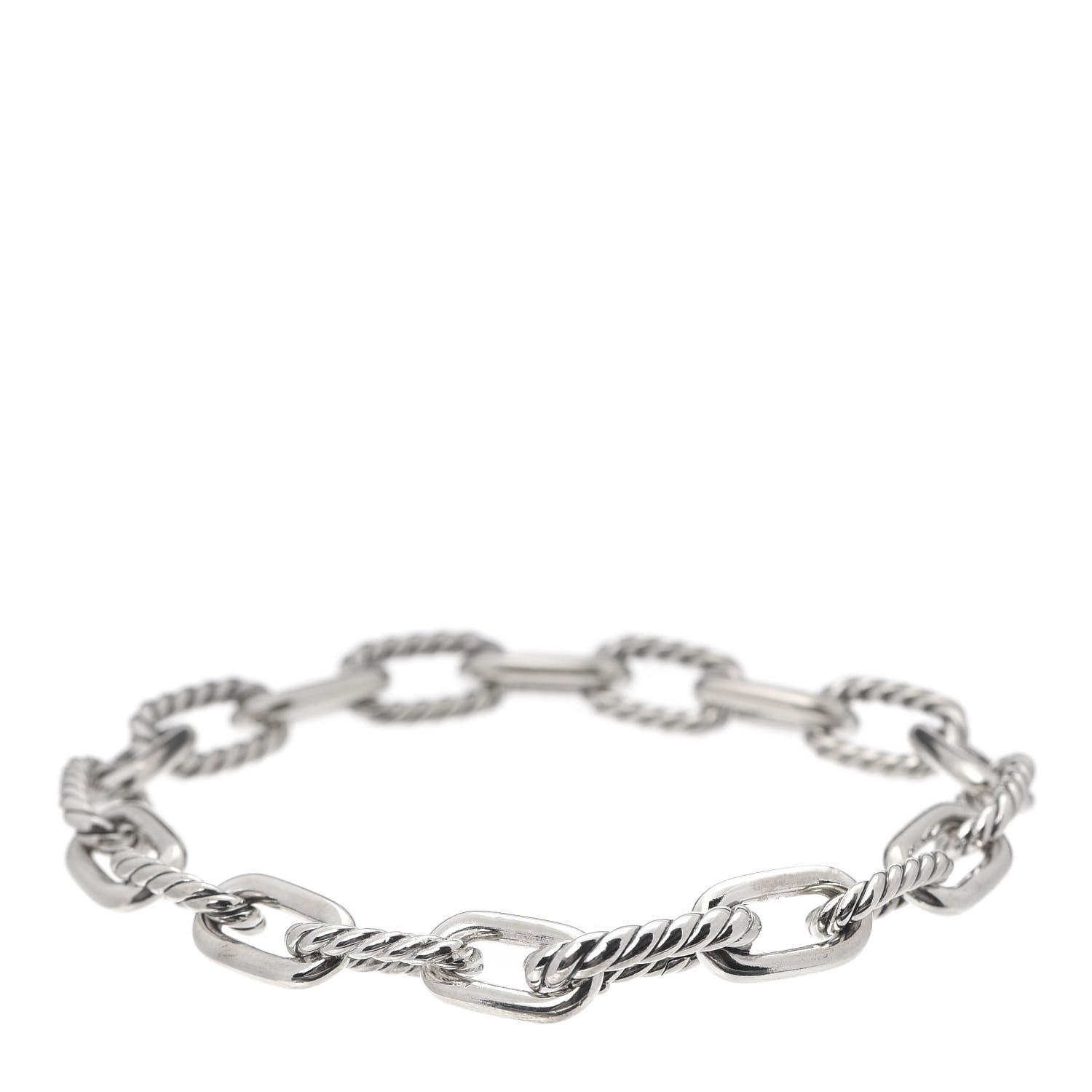 David Yurman Sterling Silver 8.5mm Madison Chain Bracelet 3 of 5