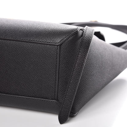Celine Grained Calfskin Nano Belt Bag Black 9 of 9