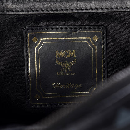 MCM Visetos Toiletry Case Black 6 of 9