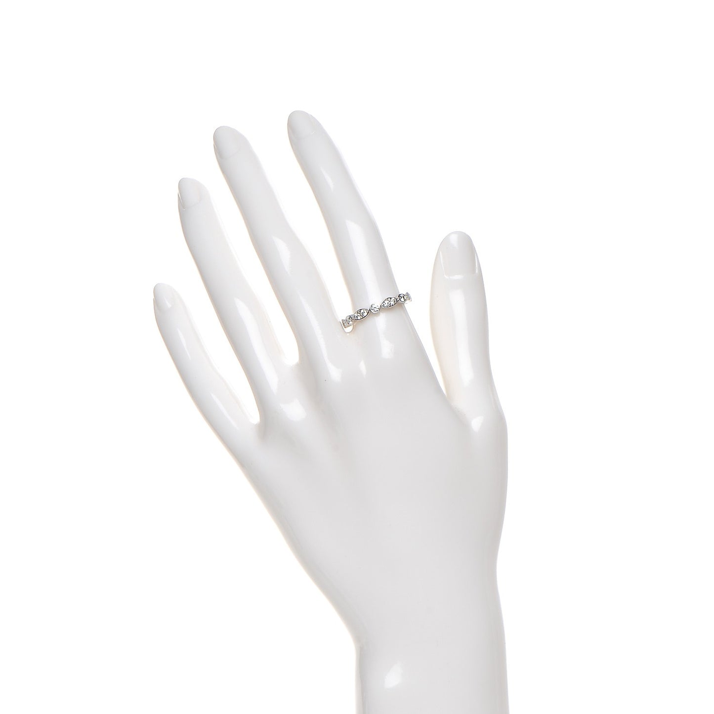 Platinum Diamond Jazz Ring 7