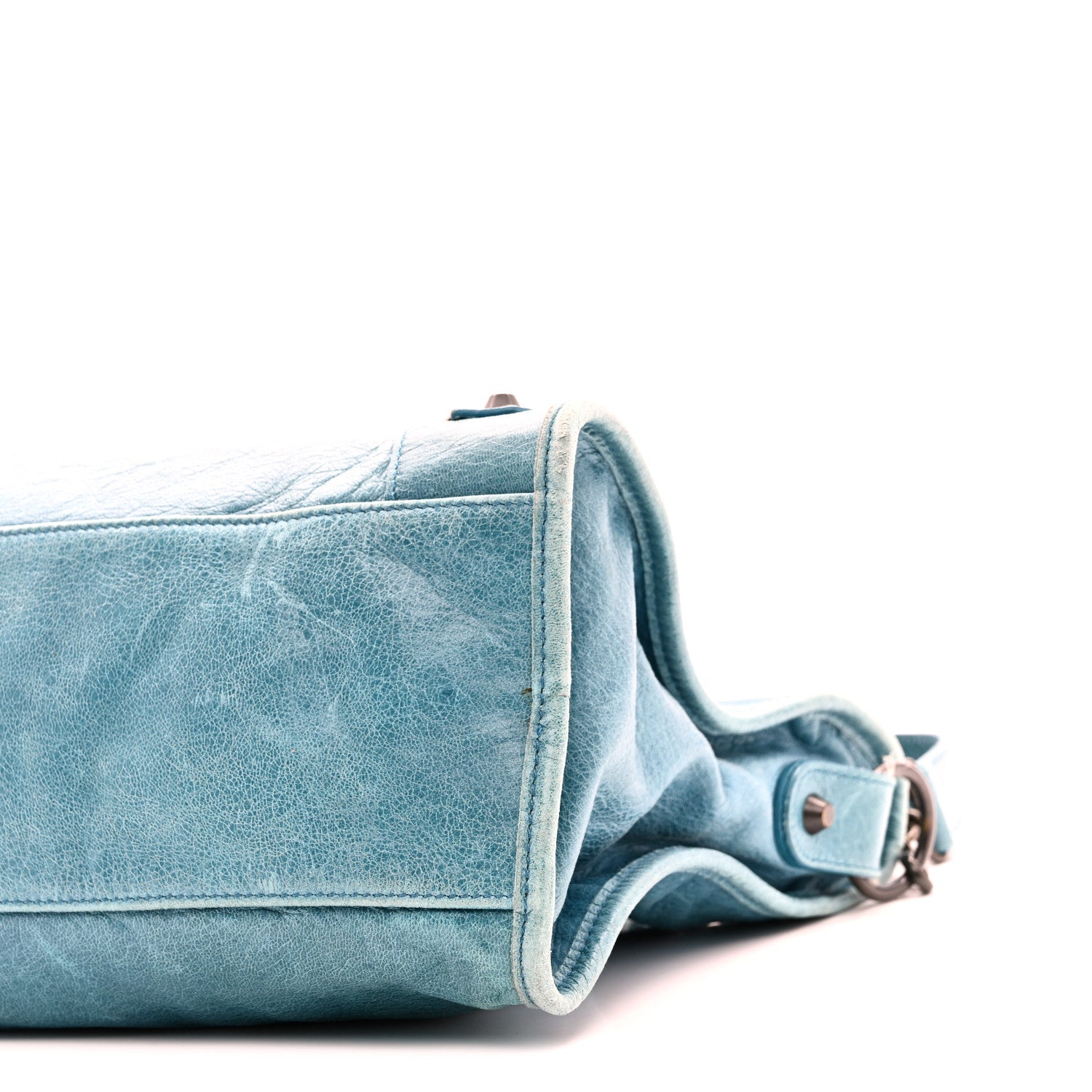 Balenciaga Agneau Classic Hardware City Aquamarine 11 of 12