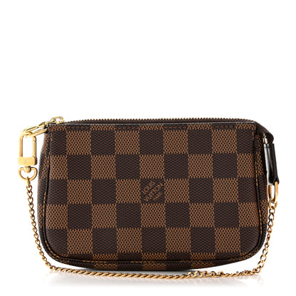 Louis Vuitton Damier Ebene Mini Pochette Accessories 1 of 8