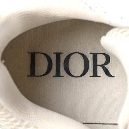 Christian Dior Technical Mesh Calfskin Womens B22 Sneakers 37 White Silver 7 of 7