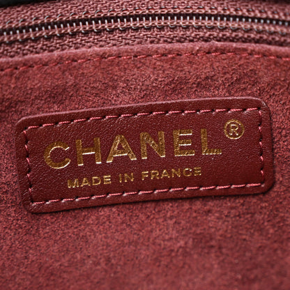 Chanel Iridescent Calfskin Quilted Studded Paris Dallas Fringe Chain Flap Blue 6 of 11