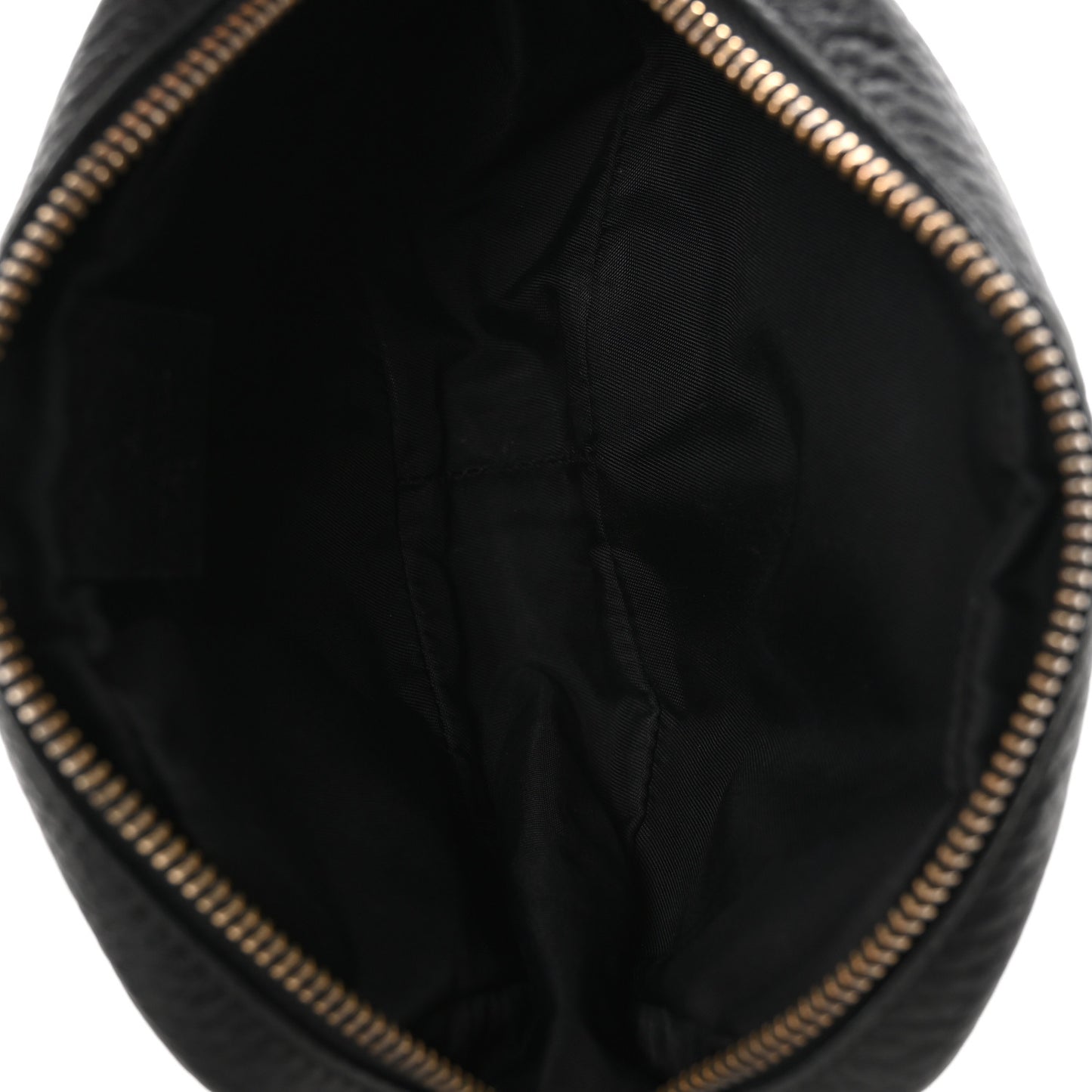 Pebbled Calfskin Mini Soho Disco Bag Black