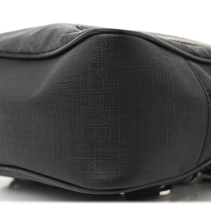 Gucci GG Supreme Monogram Web Belt Bag Black Grey 19 of 21