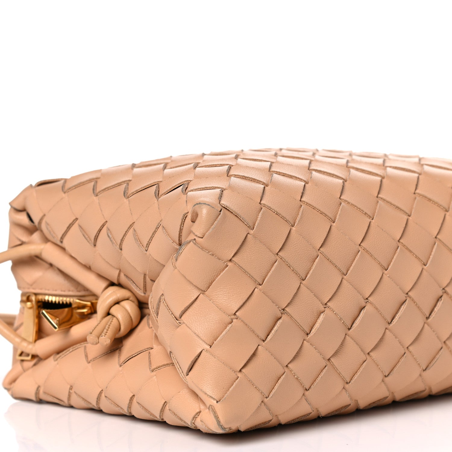 Bottega Veneta Nappa Intrecciato Small Loop Camera Bag Almond 7 of 11