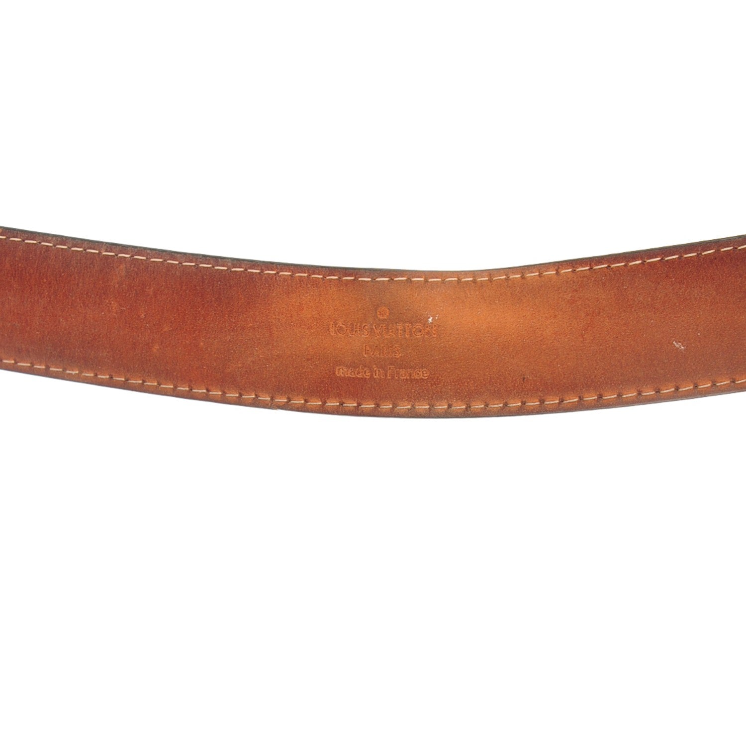 Louis Vuitton Damier Ebene Tresor Belt 95 38 6 of 8