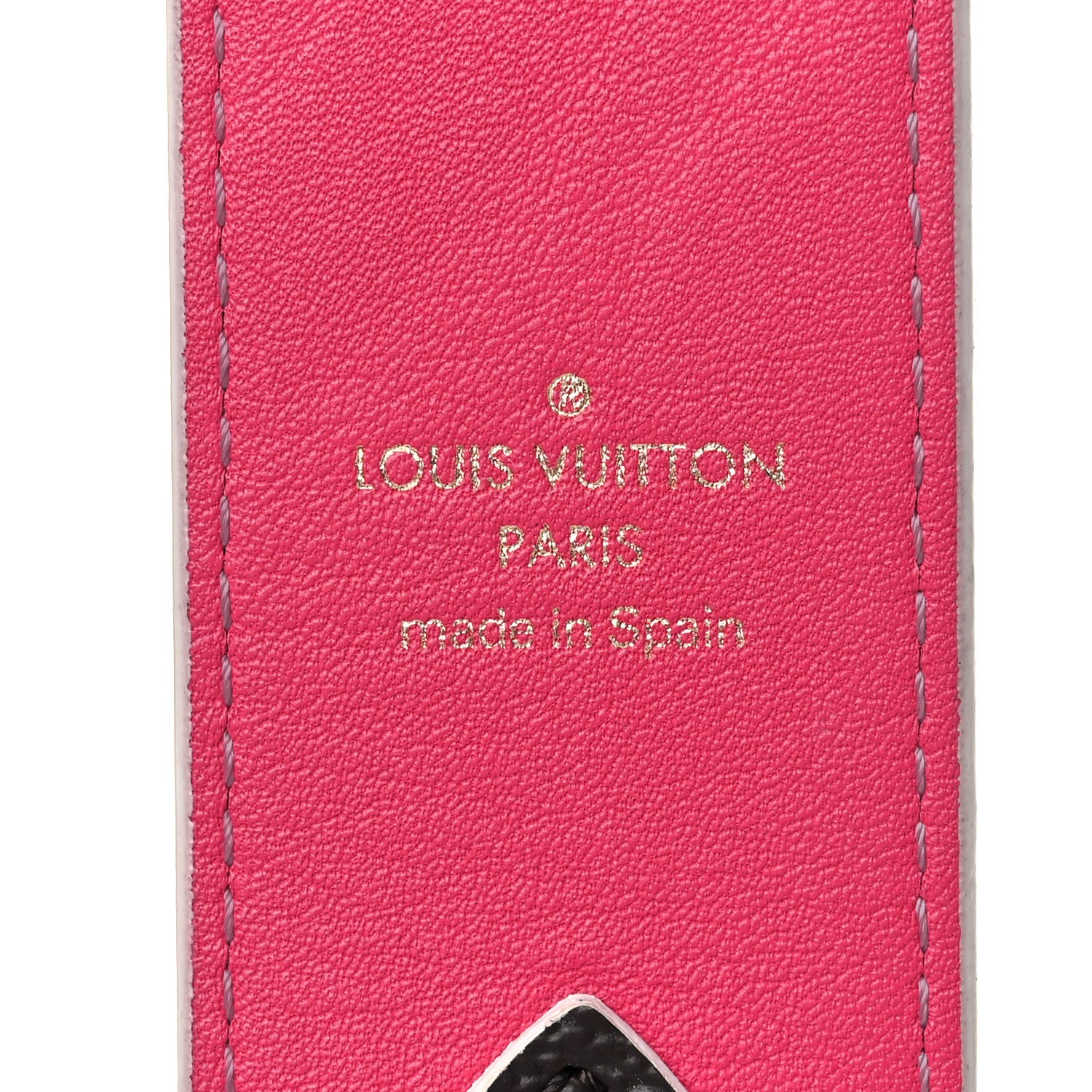 Louis Vuitton Monogram Bandouliere Shoulder Strap Hot Pink 3 of 5