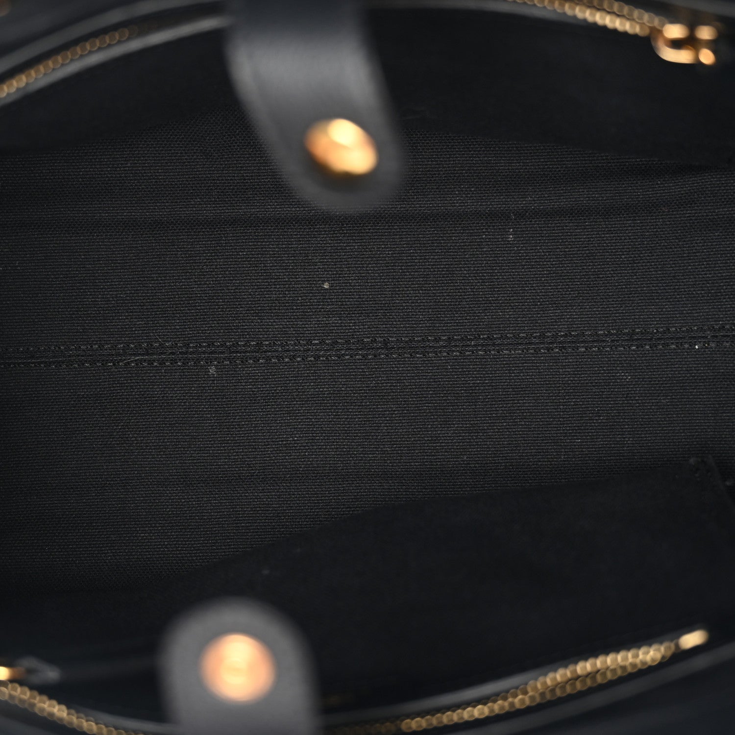 Versace Canvas Calfskin La Medusa Small Tote Black 6 of 12
