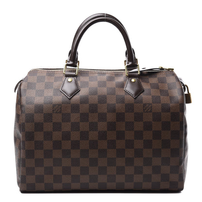 Louis Vuitton Damier Ebene Speedy 30 1 of 11