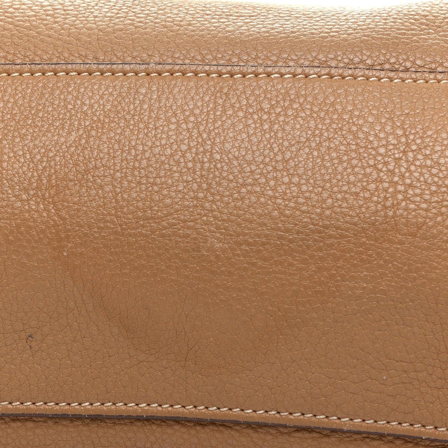 Prada Vitello Daino Shopping Satchel Caramel 11 of 11