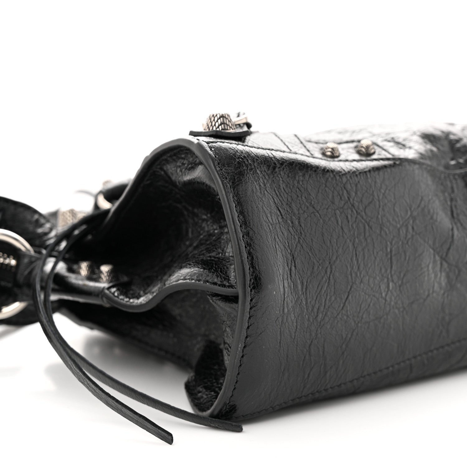 Balenciaga Agneau Arena Neo Cagole Handbag XS Black 9 of 10