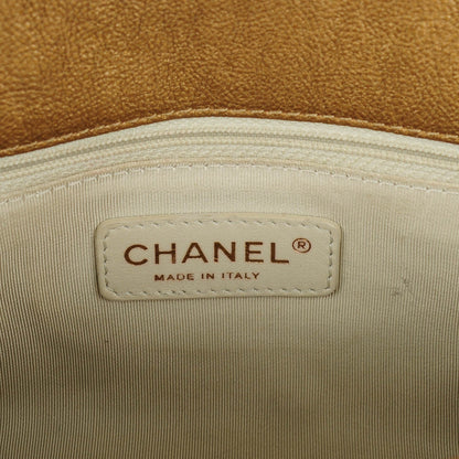 Chanel Calfskin Small Canebiers Net Flap Dark Gold 8 of 11