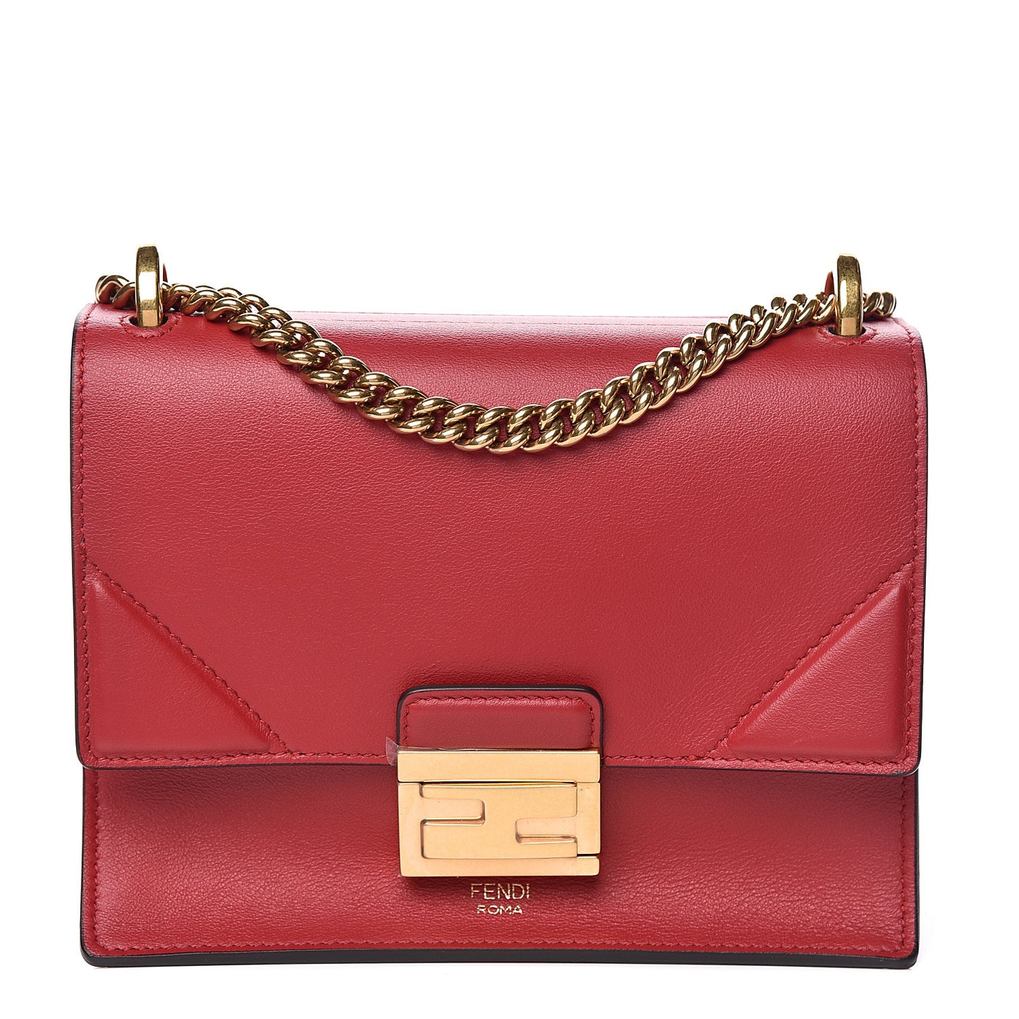 Vitello Grace Matte Small Kan U Shoulder Bag Fragola