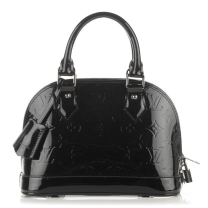Louis Vuitton Vernis Alma BB Noir Magnetique 1 of 7