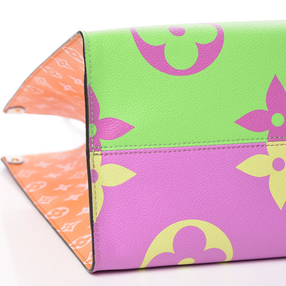 Louis Vuitton Monogram Giant Onthego GM Pink Lilac 9 of 11