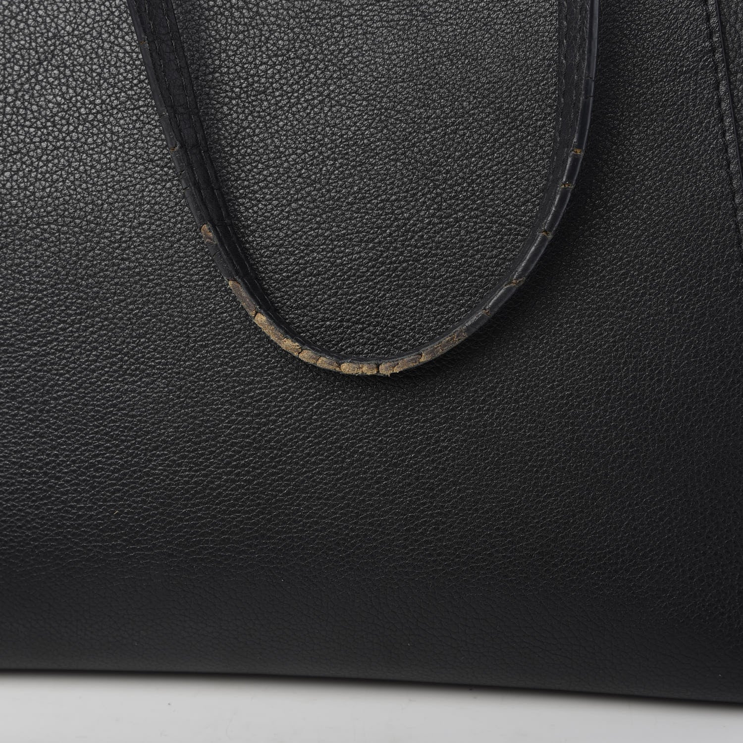 Louis Vuitton Calfskin Lockme Cabas Black 13 of 17