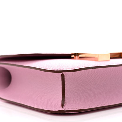 Hermes Epsom Constance 1-24 Mauve Sylvestre 12 of 14